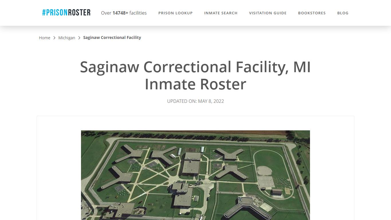 Saginaw Correctional Facility, MI Inmate Roster